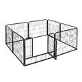 Kojec dla psa z progiem, S heavy - 8 paneli 77 x 61cm