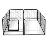 Kojec dla psa z progiem, S heavy - 8 paneli 77 x 61cm
