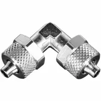 Kolanko metalowe z zaciskami na w�yk 6mm