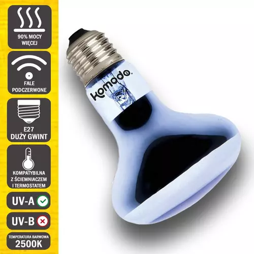 Komodo Daylight [75W] - �ar�wka grzewcza 3w1