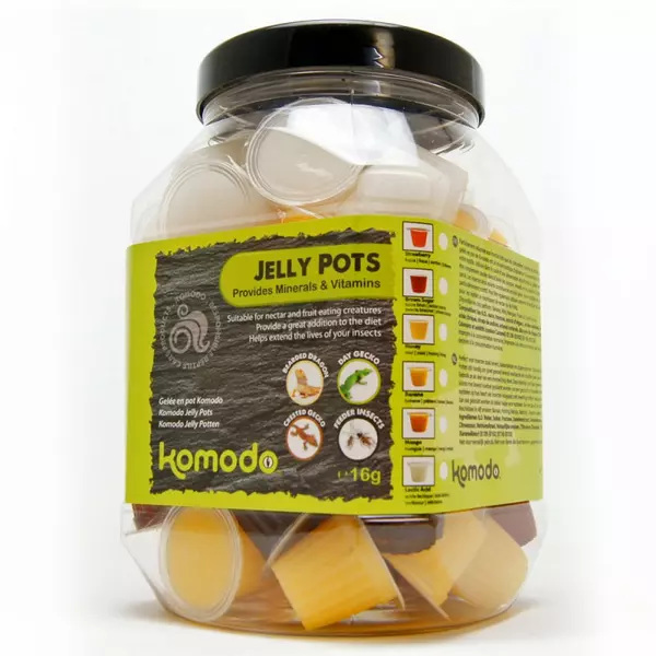 Komodo Jelly Pot Fruit Mix Jar - miks owocowy w �elu [60szt] 