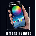 Lampa AquaLED RGB 61W/55cm Bluetooth