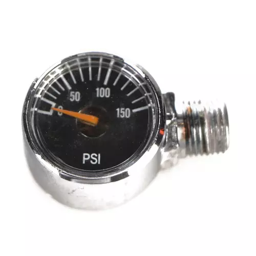 Manometr zegar 0-150PSI do reduktora BLUE