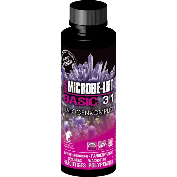 Microbe-lift Basic 3.1 Halogen Complex [120ml] - suplementacja fluorowc�w