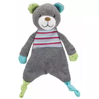 Miś Junior, materiał/plusz, 28cm