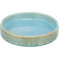Miska ceramiczna, dla kota, niebieska, 0.25l/ 15cm
