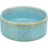 Miska ceramiczna, dla psa, niebieska, 0.9l/ 16cm