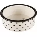 Miska ceramiczna Zentangle, 0.3l/? 12cm, bia�o/czarna