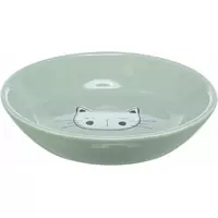 Miska, dla kota, ceramiczna, 0,2l, 14cm, niska