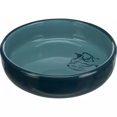 Miska dla kot�w ras kr�tkopyskich, ceramiczna, 0.3l/o 15cm