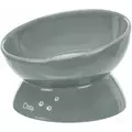 Miska XXL, szara, ceramiczna, 0.35l/o 17cm