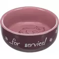 MISKI CERAMICZNE DLA KOTA Thanks for Service, 0.3l/o 11cm