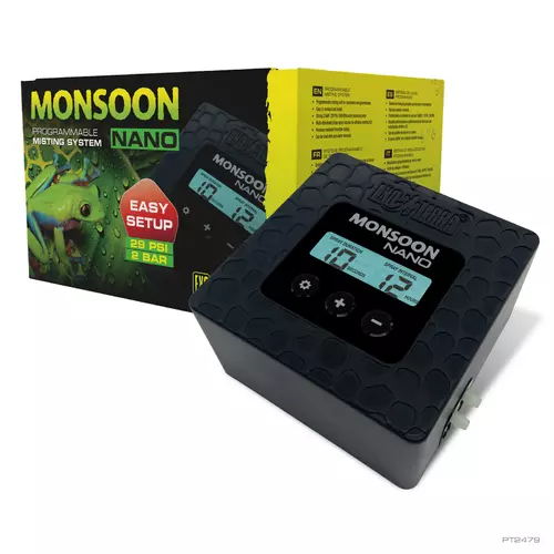 Monsoon Nano, system zraszający, do terrarium