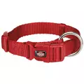 OBRO�A NYLON 30-45cm/15mm CZERWONA