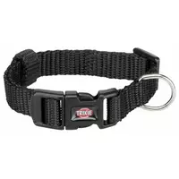 Obroża Premium, XXS-XS: 15-25cm/10mm, czarna