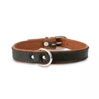 Obroża Skóra Łoś 20mm/45cm koniak