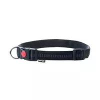 Obroża Soft Style czarny-odblask M 1.5cm