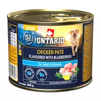 Ontario Adult Pate z kurczaka ze smakiem czarnych jag�d 200g (214-859808)