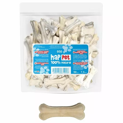 PB22 ko�� prasowana bia�a 7,5cm 50s