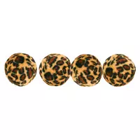 Piłki Leopard 3,5cm 4szt.