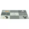 Podk�adka pod miski Patchwork, 44 x 28cm, szara