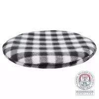 Poduszka grzewcza , do mikrofalówki, o 26cm, czarno/biała