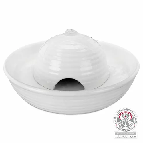 Poid�o automatyczne Vital Flow Mini, ceramiczne, 0.8l, bia�e
