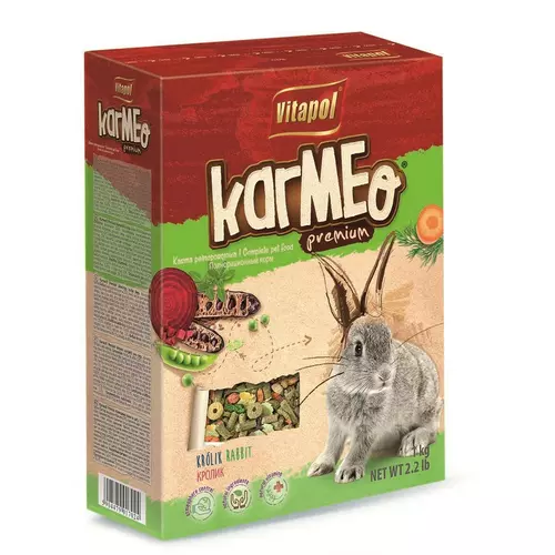 POKARM KARMEO DLA KR�LIKA 1000g