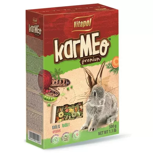 POKARM KARMEO DLA KR�LIKA 500g