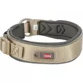 Premium, obro�a, dla psa, piaskowa/grafit, S-M: 33-42cm/35mm