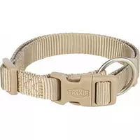 Premium, obroża, dla psa, piaskowa, M-L: 35-55cm/20mm