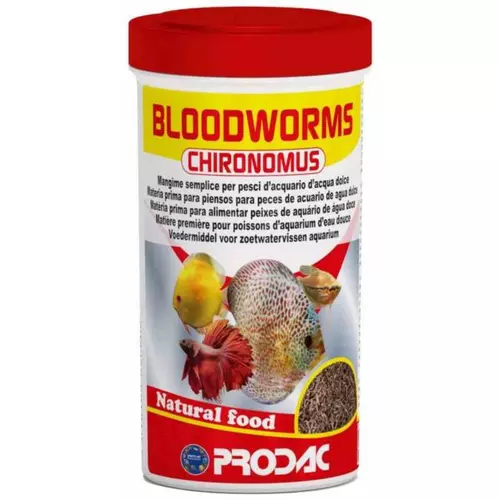 Prodac Bloodworms Chyronomus 250ml 25g
