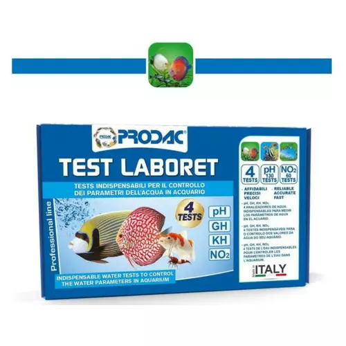 Prodac PRODATEST LABORET test kit (ph, no.2, gh, kh)