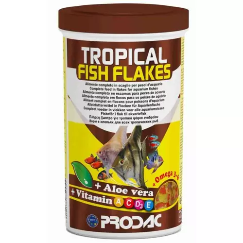 Prodac Tropical Fish Flakes 1200ml 200g