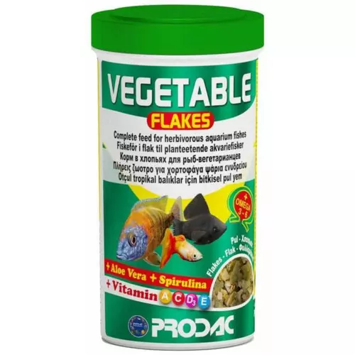 Prodac Vegetable Flakes 250ml 50g