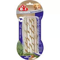 Przysmak 8in1 Delights Beef Twisted Sticks [10szt]