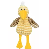 Ptak, dla psa, 38cm, żółty