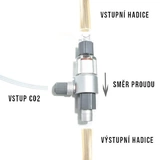 Qanvee aluminiowy atomizer CO2 16 /22mm