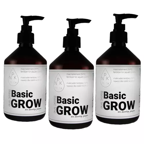 QualDrop Basic Grow [3x500ml] - naw�z makroelementowy z NPK - 3PAK