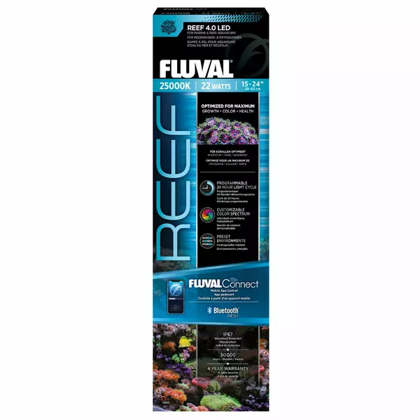 Reef 4.0 LED, o�wietlenie do akwarium, 22W 38,4-63cm, bluetooth