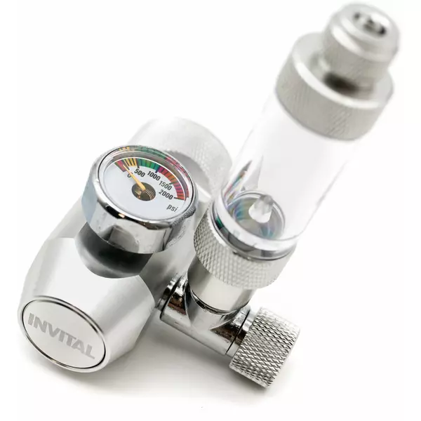 Regulator INVITAL CO2 z zaworem iglicowym