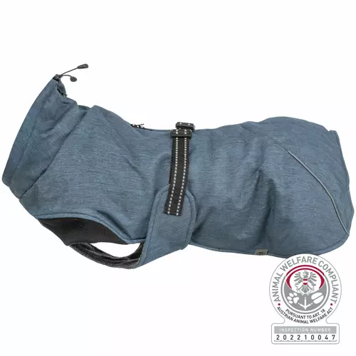 Riom, p�aszczyk zimowy, dla psa, ciemnoniebieski, S: 40cm