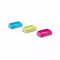 Rody Brunch, miska dla królika/kawi, mix kolorów, plastik, 17x10x4cm