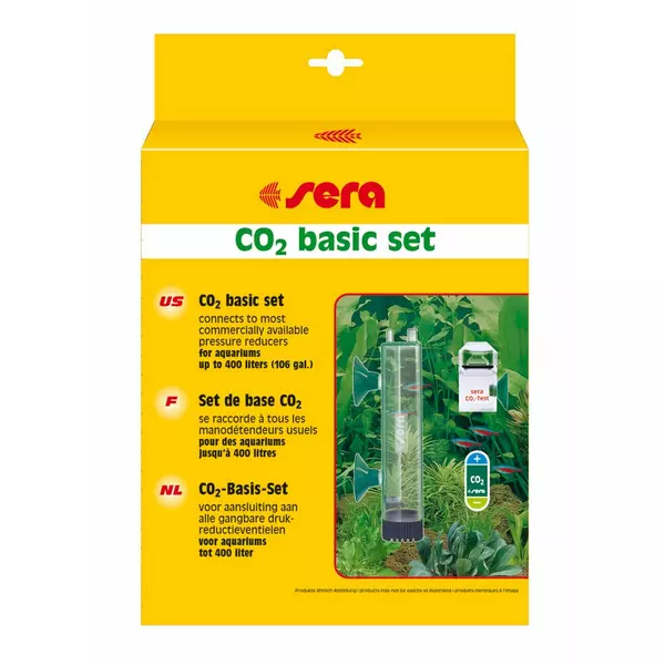 Sera CO2 Basic Set - atomizer z testem CO2