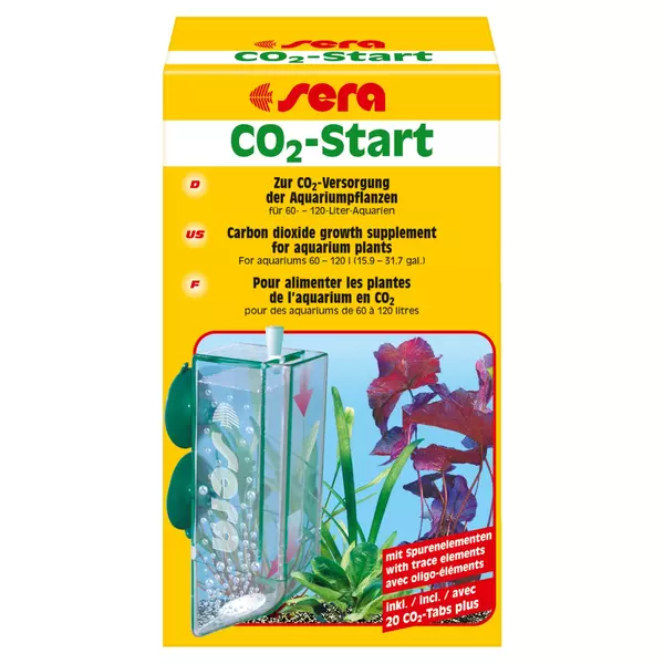 Sera CO2 Start - tabletki CO2 + dyfuzor