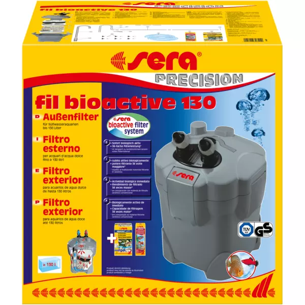 Sera Fil Bioactive 130 [300l/h] - filtr zewn�trzny do akwarium max 130l