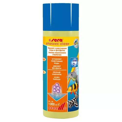Sera Phosvec Clear [250ml] - redukuje fosforany i krystalizuje wod�