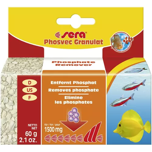 Sera phosvec Granulat [60g] - usuwa fosforany