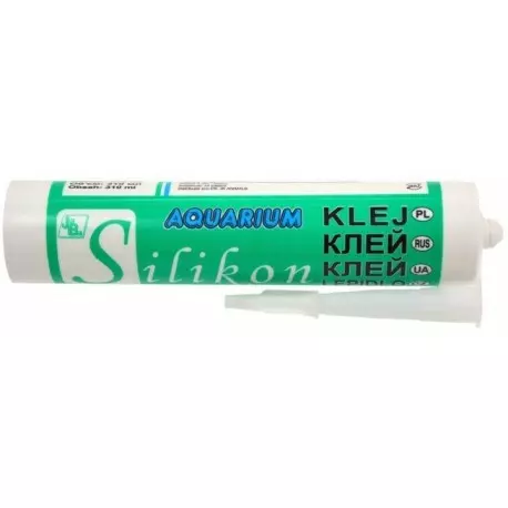 Silikon do akwarium 310ml - czarny