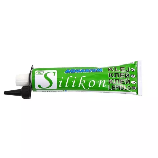 Silikon do akwarium 60ml - czarny